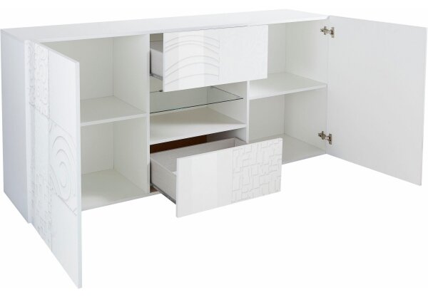 Komoda ARIA 181x84x43cm bílá