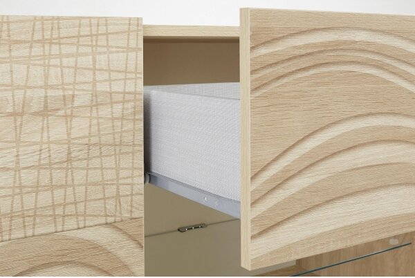 Komoda ARIA 181x84x43 cm dub sonoma