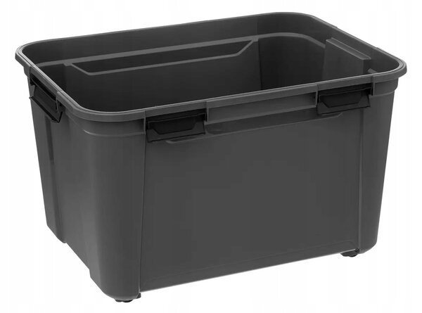 BOX NA KOLEČKÁCH S KLIPOVÝM UZÁVĚREM BUNKER+ 160 l