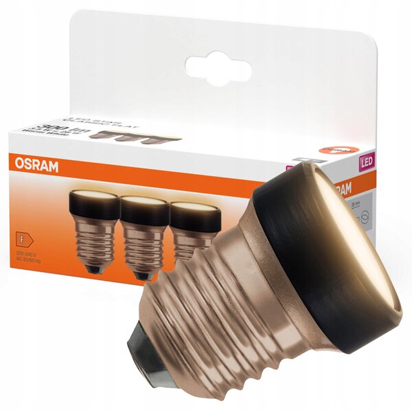 3x LED Žárovka Reflektor E27 3,5W = 28W 300lm 2700K 100° FLAT LAMP Osram