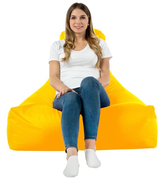 Křeslo Bali nylon žluté
