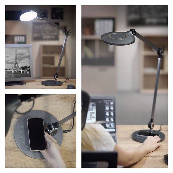 LED stolní lampička 10W s nastavitelnou barvou světla KAREN EMOS