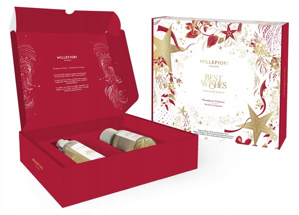 Panettone Classico Millefiori sada dárek ozdobných krabička difuzér + sprej