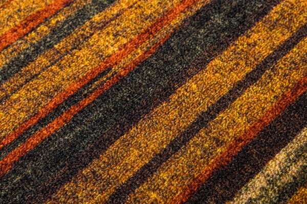 Associated Weavers Kulatý koberec Fusion 14 Proužky vícebarevný Rozměr: průměr 80 cm