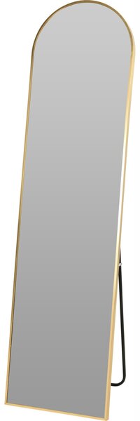 Zrcadlo Home Styling Collection stojací ovál, kovový rám, 420 x 1520 mm