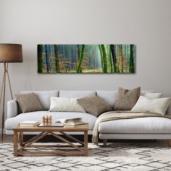 Obraz lesa (170x50 cm)