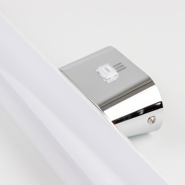 Brilagi - LED Koupel. osv. zrcadla TUBE LED/15W/230V 3000/4000/6500K IP44 chrom