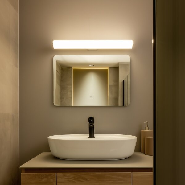 Brilagi - LED Koupel. osv. zrcadla TUBE LED/15W/230V 3000/4000/6500K IP44 chrom