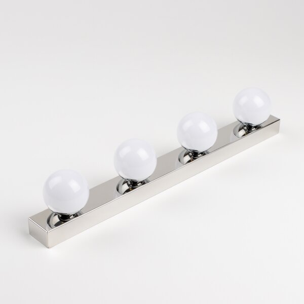 Brilagi - LED Koupelnové osvětlení zrcadla HOLLYWOOD 4xLED/3W/230V IP44 chrom