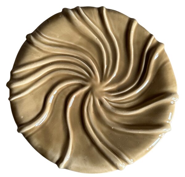 Atelier Marée Porcelánový talířek Tides - Beige ATM107