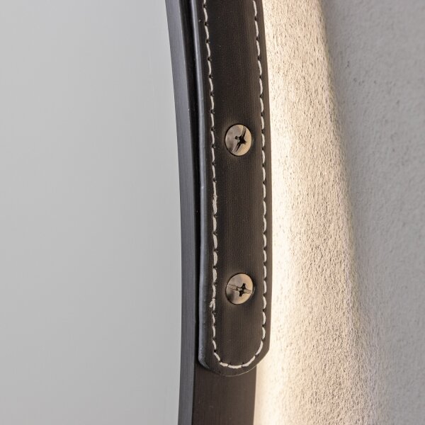 Brilagi-LED Koup. zrcadlo VERESE LED/19W/230V 60 cm černá IP44 CRI 90 stm. + CCT