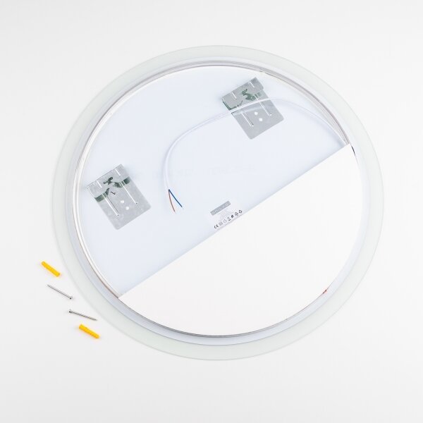 Brilagi - LED Koup. zrcadlo CUNEO LED/19W/230V pr. 60 cm IP44 CRI 90 stm. + CCT