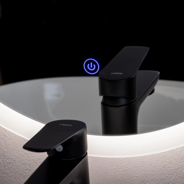 Brilagi - LED Koupel. zrcadlo LECCO LED/25W/230V 50x80 cm IP44 CRI 90 stm. + CCT