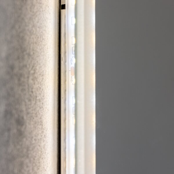 Brilagi - LED Koupel. zrcadlo LECCO LED/25W/230V 50x80 cm IP44 CRI 90 stm. + CCT