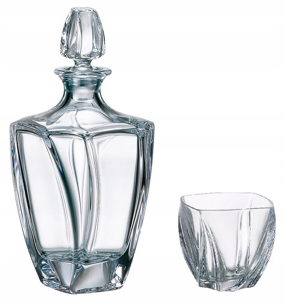 WHISKY SET: KARAFA 640 ml A 6 SKLENIC 300 ml NEPTUN, BOHEMIA
