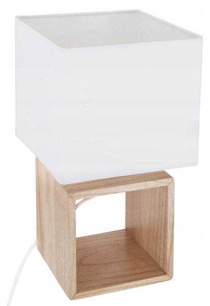 Stolní lampa Atmosphera Stolní lampa béžová, bílá 40 W