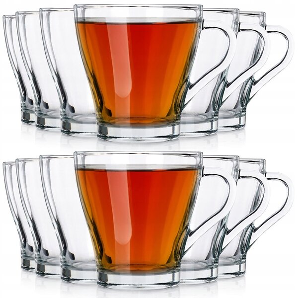 Sklenice na kávu a čaj Vilde 250 ml 12 ks