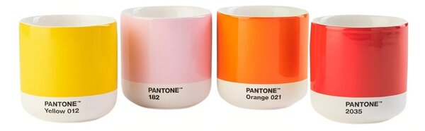 Set čtyř hrnků Pantone Cortado 175 ml