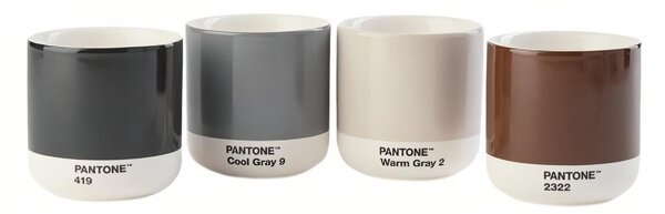 Set čtyř hrnků Pantone Cortado 175 ml