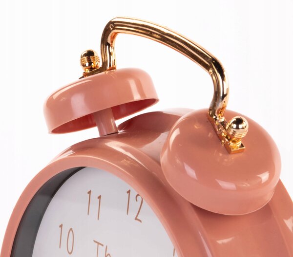 Budík Home Styling Collection oranžový, 24 cm
