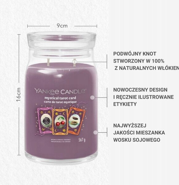 Yankee Candle Signature Mystical Tarot Card 567 g