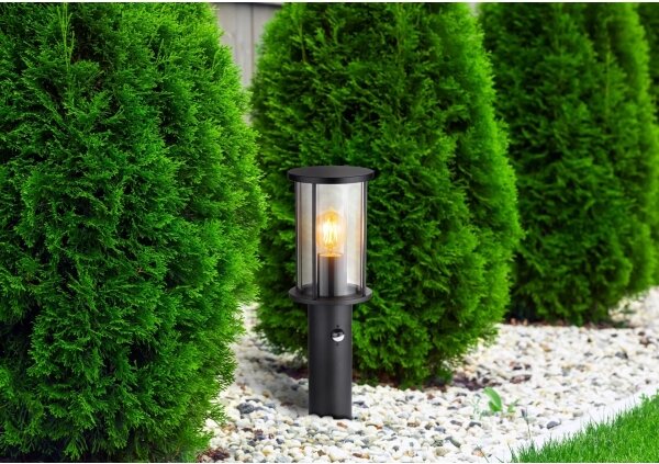 Globo 31361S - Venkovní lampa se senzorem GRACEY 1xE27/60W/230V IP54 45cm