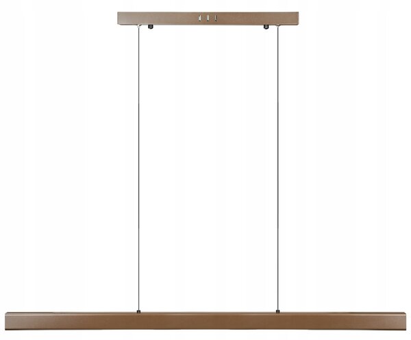 MODERNÍ LED ZÁVĚSNÉ SVÍTIDLO 40W 100cm PODÉLNÉ TYČOVÉ S DÁLKOVÝ OVLADAČ A 3 BARVAMI SVĚTLA