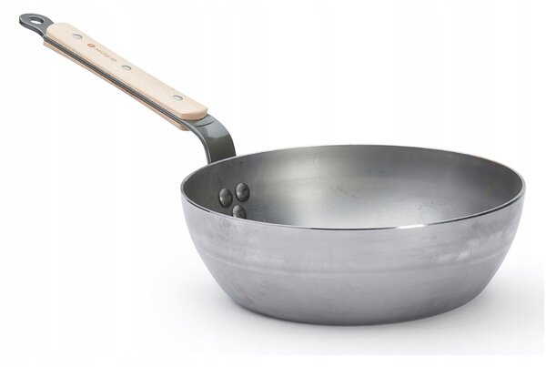 Pánev Mineral B Bois Tradiční 24 cm z uhlíkové ocel de Buyer