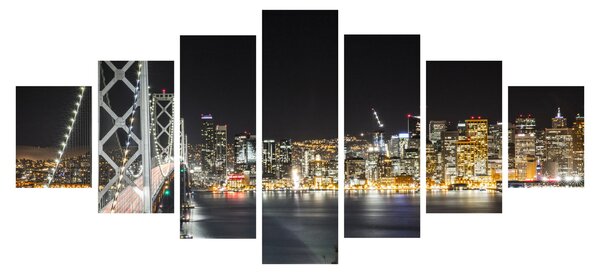 Obraz Bay Bridge (210x100 cm)
