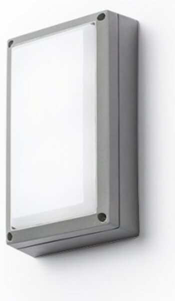 RED - DESIGN RENDL RENDL ASPEN přisazená stříbrnošedá 230V LED 5W IP54 3000K R12011