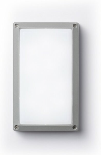 RED - DESIGN RENDL RENDL ASPEN přisazená stříbrnošedá 230V LED 5W IP54 3000K R12011