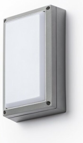 RED - DESIGN RENDL RENDL ASPEN přisazená stříbrnošedá 230V LED 5W IP54 3000K R12011