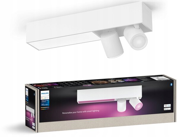 Bodové osvětlení Philips Hue White and Color Ambiance Centris 2 Bílá