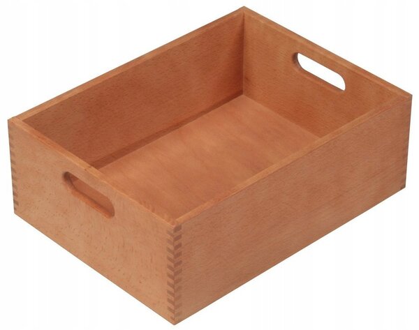 Úložný box s úchyty, bukové dřevo, Kesper