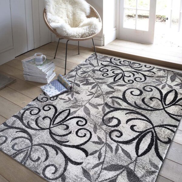 Makro Abra Moderní kusový koberec Panamero 21 béžový šedý hnědý Rozměr: 80x150 cm