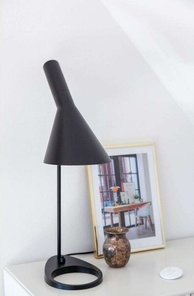 Stolní lampa Louis Poulsen, AJ, Černá, Obývací pokoj, Kov, Design