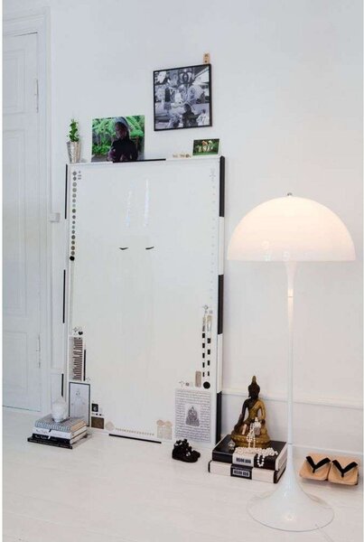 Stojací Lampa Louis Poulsen, Panthella, Bílá, Obývací pokoj, Plast, Design