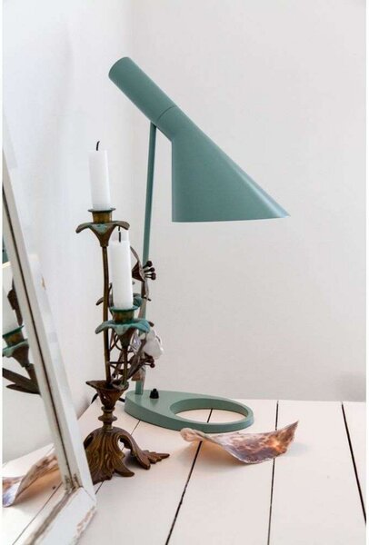 Stolní lampa Louis Poulsen, AJ, Modrá, Obývací pokoj, Kov, Design