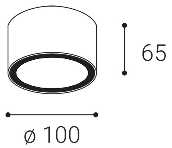 LED2 1100501 MEDO S, W IP54 1100501
