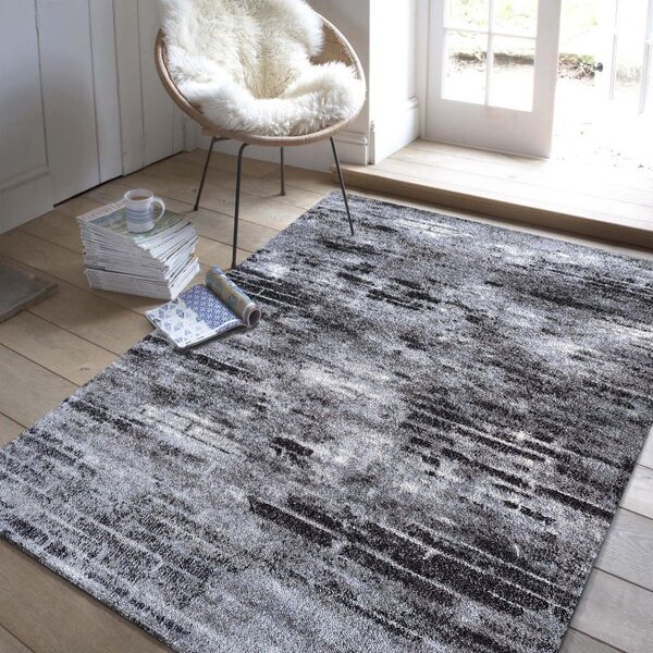 Makro Abra Moderní kusový koberec Panamero 22 Cihly šedý Rozměr: 80x150 cm