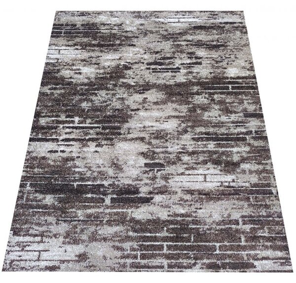 Makro Abra Moderní kusový koberec Panamero 22 Cihly hnědý Rozměr: 80x150 cm