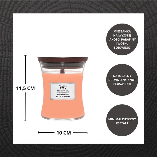 Sójová vonná svíčka manuka Woodwick 1 ks