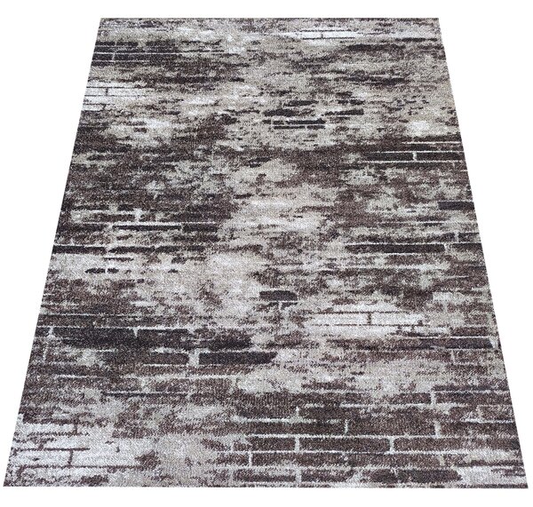 Makro Abra Moderní kusový koberec Panamero 22 Cihly hnědý Rozměr: 80x150 cm
