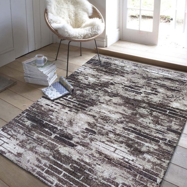 Makro Abra Moderní kusový koberec Panamero 22 Cihly hnědý Rozměr: 80x150 cm
