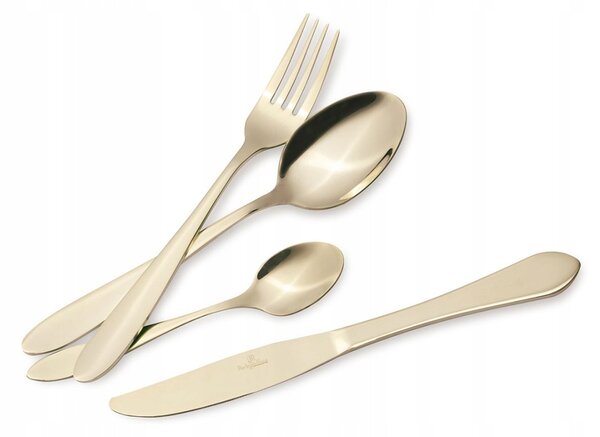 2dílný příbor 4 DÍLY BERLINGER HAUS BH-3079 SATIN CHAMPAGNE