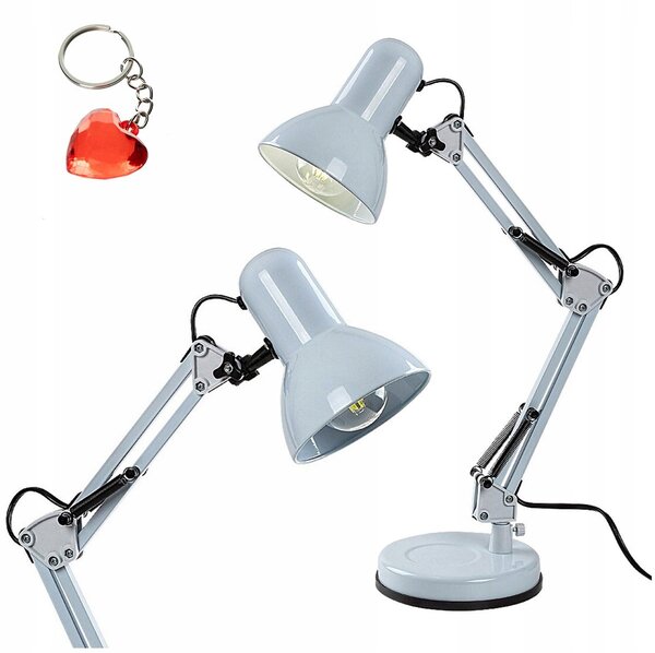 Stolní lampička Rabalux bílá 60 W