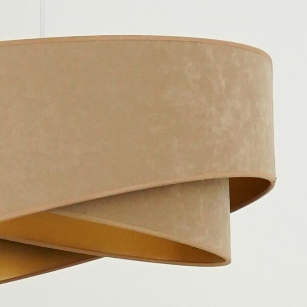 Brilagi - LED Lustr na lanku LYRA 1xE27/15W/230V hnědá/zlatá