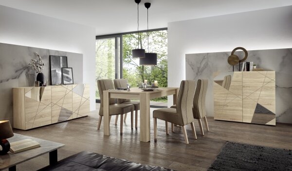 Komoda TAVRI 181x84x42 cm dub sonoma
