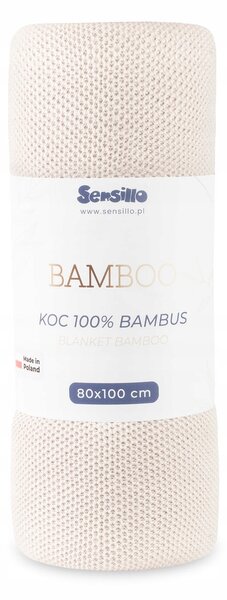 BAMBUSOVÁ DEKA 80X100 SVĚTLÁ PINK