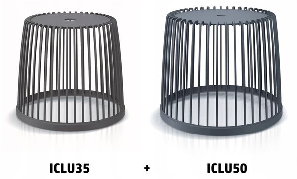 Prosperplast Sada 2 univerzálních košů Pekas 35+50l antracit
